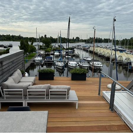 The Boathouse With Boat Villa Aalsmeer Exterior photo